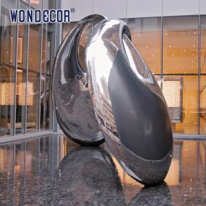 Square Large Art Geometry Arc Stainless Steel Sculpture