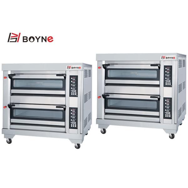Buy SS Commercial Bakery Kitchen Equipment Three Layer Gas Oven at wholesale prices