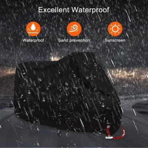 Quality Moped Scooter Motorcycle Waterproof Cover Prevent Rain Sun UV 90.5&quot;X37''X49'' XL for sale