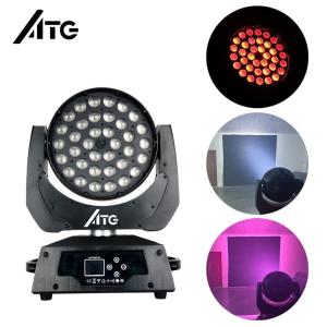 Golden 380w Moving Beam Light 80 RGBW Sound Activated Disco Lights 50000 Hour