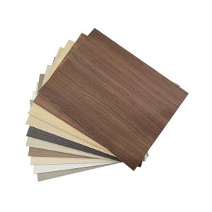 Coloured Faced 4x8 Wood Sheets Melamine Mdf Board For Customized Cabinet