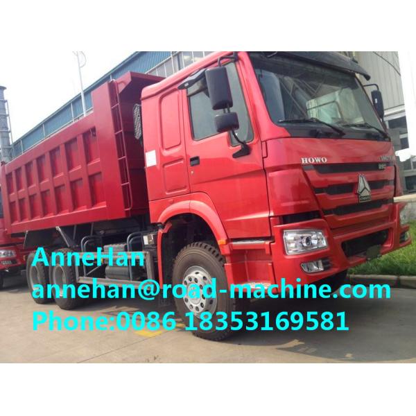 8x4 dump truck Euro II Emission Standard 371 Hp Heavy Duty Dump Truck One Year