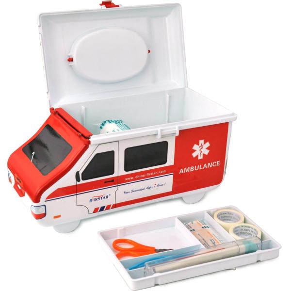 Emergency Trauma First Aid Kit For Bike Riders Deep Cuts 23x10.5x10cm