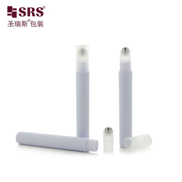 RPPH-10ML(C) Long Holder Long Cap Thin Plastic PP PCR Roll-On Bottle Applicator For Anti-Itch Liquid Eye Serum Gel