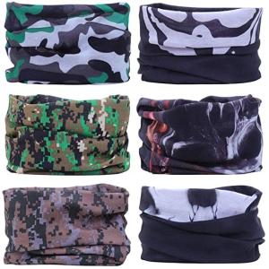 Reflective Paisley Pattern Silk Warm Neck Tube Scarf Bandana