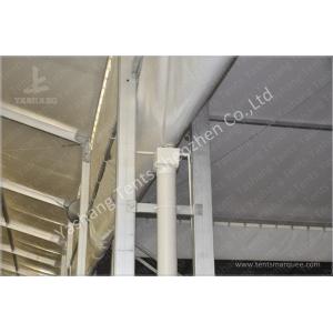 High Strength Clear Span Tent Replacement Parts , Rain Gutter Connections
