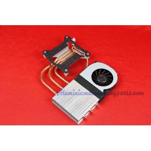 Extrusion + Machining 100W Copper Pipe Heat Sink