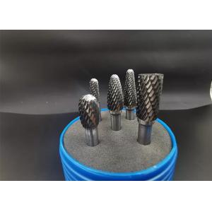 Pointed Tree Shape 6MM Shank Tungsten Carbide Rotary Burrs YG10/YG12