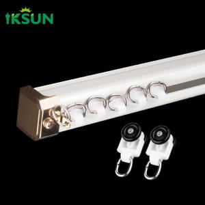 Balcony Aluminium Curtain Track OEM Profile Car Curtain Rail Square