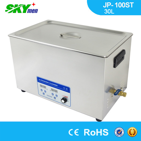 Buy 30L Free Basket Stainless Steel Digital Ultrasonic Cleaner Bath 600W / 40KHz at wholesale prices
