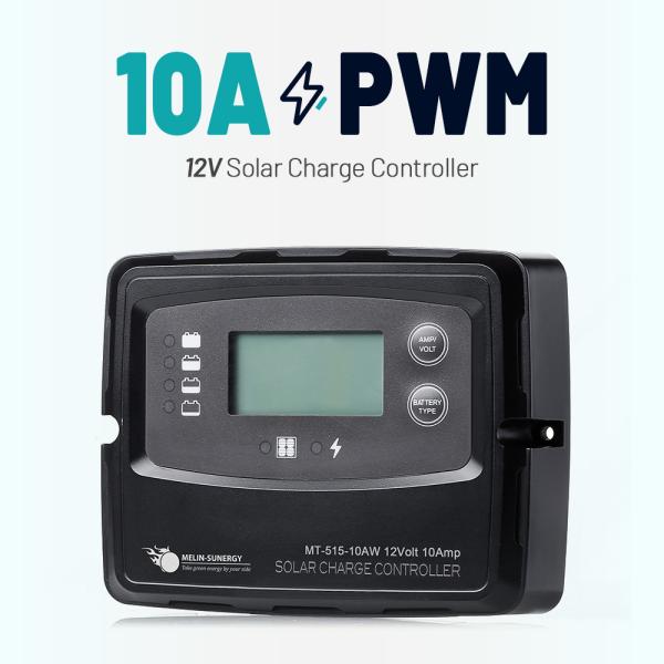 Digital Solar Charge Controller with 190W Max PV Power 2 Years Warranty and BMS