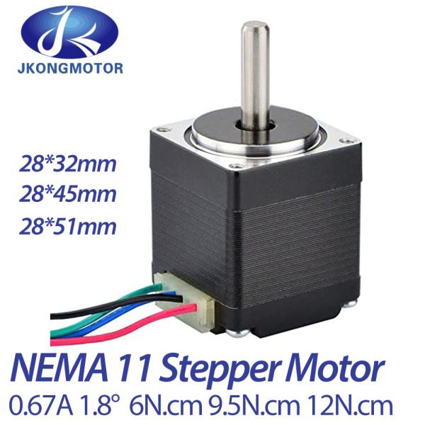 0.67A 6N.Cm 1.8 Degree Nema 11 28HS32-0674 Hybrid Stepper Motor High Torque