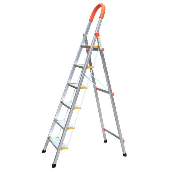 Buy Aluminum Alloy 6063 1.92m 6 Step Aluminium Ladder at wholesale prices