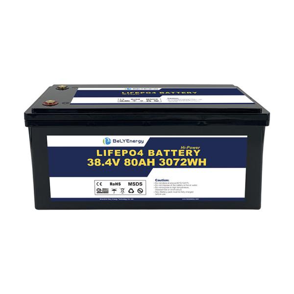 Fast Charging Lightweight 3072Wh 36V80Ah LiFePO4 Battery With Superior