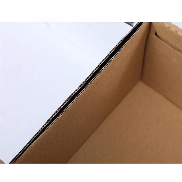 Mailing 1800gsm CCNB Shoe Packaging Box Brown Corrugated Paper