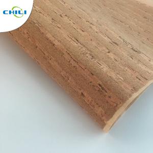 53'' Cork Leather Fabric Customized Color 0.4±0.05mm Thick For Shoes Application