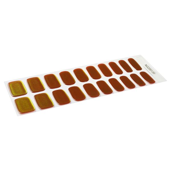 New Product semi-cured gel strips hot selling Chameleon Gel nail stickers