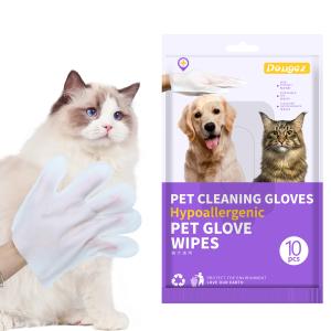 Aloe Vera Extract Pet Disposable Gloves Wet Wipes General Disinfection and