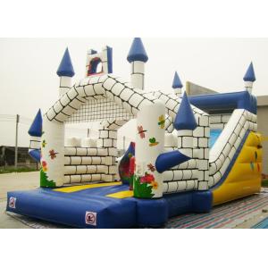 Quality Amusement Inflatable Jumping Castle / Inflatable Jumping Bouncer PVC Tarpaulin for sale