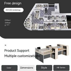 Mail Packing Independent Space Workstation Office Combination Partition Baffle