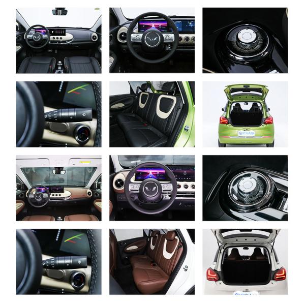 Best Sale Wuling Bingo Mini Vehicles Electric Car 2023 Green or Other 4 Seats