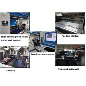 Mark Correction SMT Pick And Place Machine Double Module Multifunctional 24
