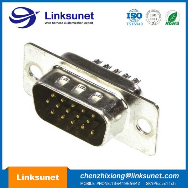 Soldering TYCO Wiring Harness AMP TE 5 - 747912 - 2 Single Wire BK 250A