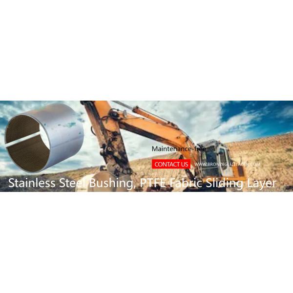 Stainless Steel Bushing, Fabric Sliding Layer Casquillos