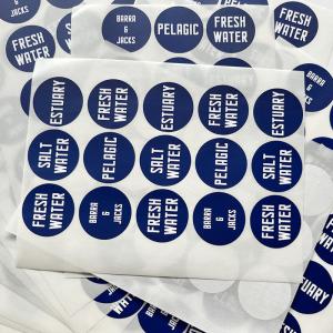 LOGO Tamper Seal Stickers Bottle Round Label Sticker