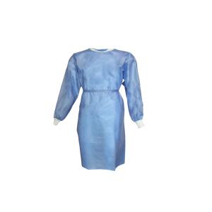 China AAMI Waterproof Disposable Medical Clothing With Hook Loop on sale