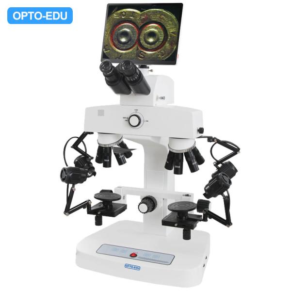 Buy OPTO-EDU 10.5" LCD Pad Forensic Comparison Microscope with 2x~240x Magnification and 4K Resolution for Laboratory and Research at wholesale prices
