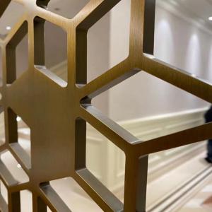 China LASER-CUT CUSTOM DESIGN STAINLESS STEEL PANELS 4*8ft / 4*10ft on sale