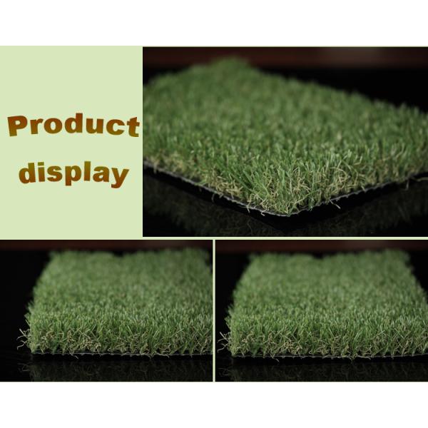 Kindergarten Fake Outdoor Synthetic Grass Flooring Domestic 4 Colors Available