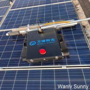 Optimal Performance WLS-7 Solar Panel Cleaning Robot with 150-Meter Long