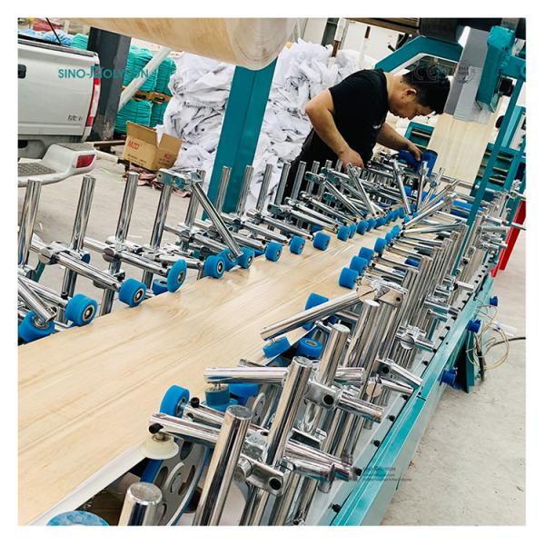 Width 300mm Inline / Offline PVC Wall Panel Film Laminating Machine(Cold Glue Version)