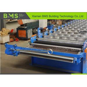 1000mm Feeding Width Glazed Tile Roll Forming Machine With 5T Manual Decoiler