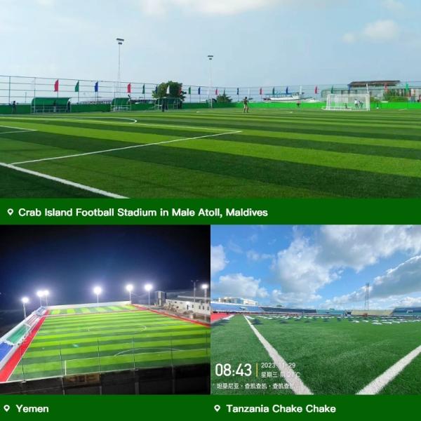 Buy Anti Slip Artificial Football Pitches at wholesale prices