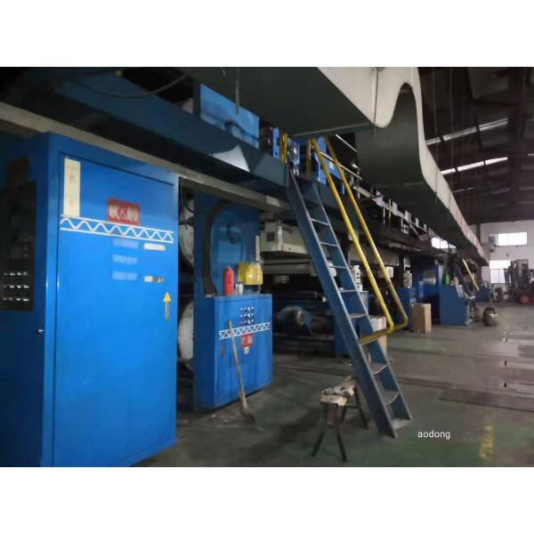 Shaftless 3 Ply Automatic Corrugated Box Plant 100m/Min~250m/Min