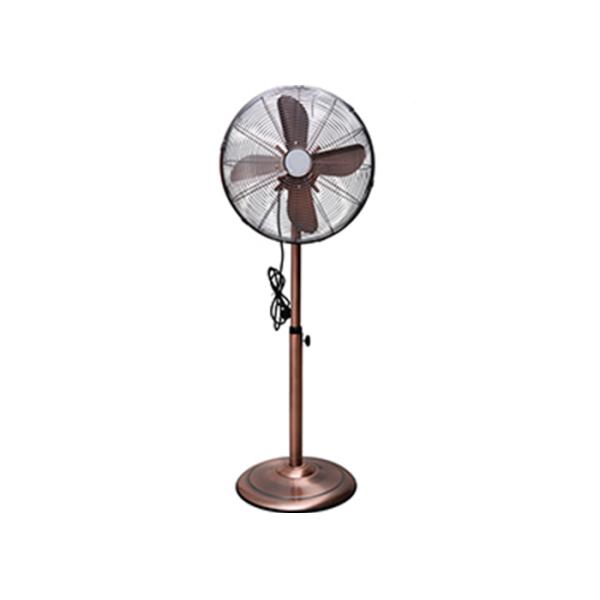 Classic Stand Up Fan 3 Blade Copper Motor 3 Pin Plug ETL Listed / Decorative Oscillating Floor Fans