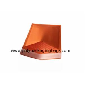 Orange Self Seal Padded Kraft Bubble Mailer Envelopes