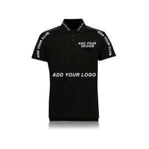 Custom Logo Print Breathable and Quick Dry Moto Polos for Rally Shirts and