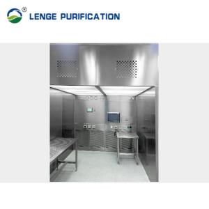 2000 mm ×1800 mm × 2570 mm Downflow Pharmaceutical Sampling Booth