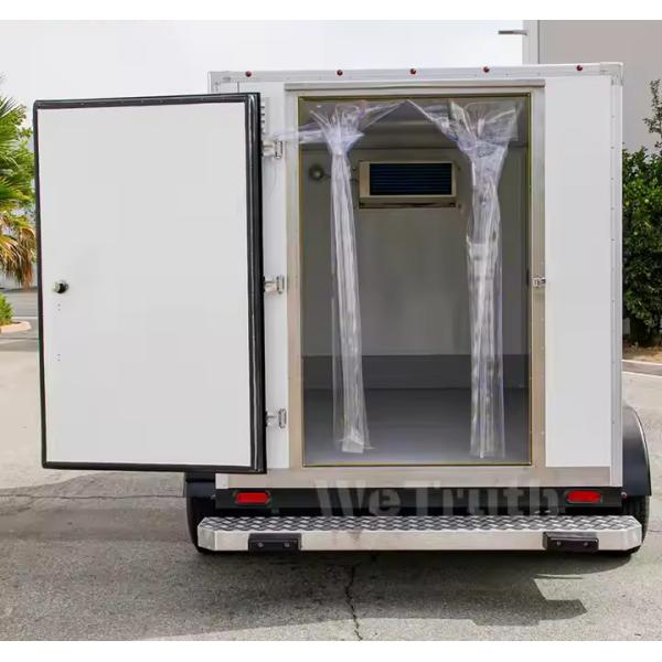 CIMC Australian Standard Support Custom Size Cold Room Cooling Room Freezer Mobile Refrigerator Trucks Trailer