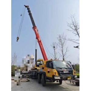 China 2016 SANY Used 75T Fully hydraulic truck crane lifting machinery on sale
