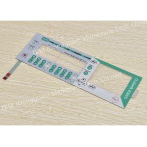 50VDC 100mA Tactile Membrane Control Panel With Carbon Shielding Grid Layer