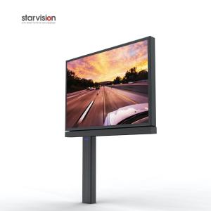 Outdoor Highway Full color 5000nits LED Billboard Galvanized Steel