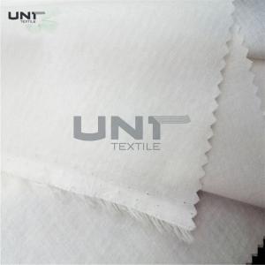 Cotton Soft Shirt Collar Woven Interlining Plain Weave PA Coating