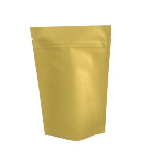 Wholesale doypack stand up aluminum foil food packing kraft paper k bags
