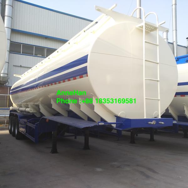 Buy Q235 50000L 3 Axles Oil Tank Trailer With Two Pipes at wholesale prices