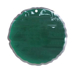 Heat Sealable Custom Logo Die Cut Bags Irregular Shape With Zipper